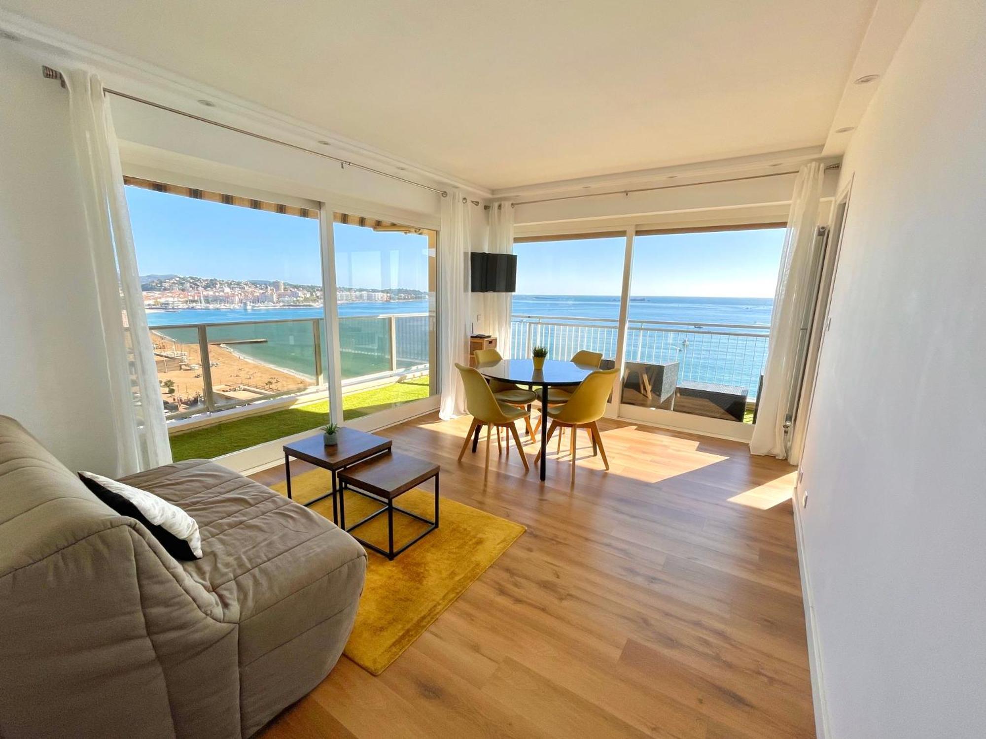 Frejus Plage - T2 -Vue Mer Feerique Eksteriør bilde